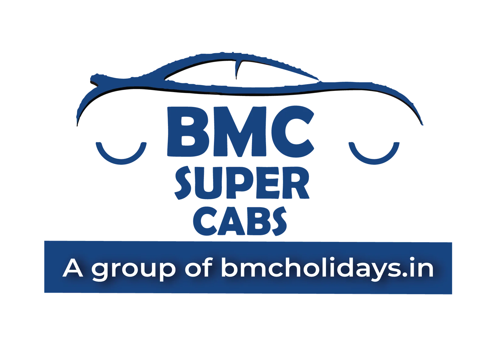 Logo of BMC Super Cabs, a reliable cab service provider.